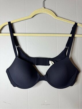 Haloblim Black Solid Bra Size 36A | Everyday Comfort Underwire Bra